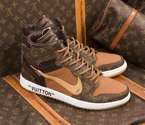 louis vuitton jordans|Louis Vuitton off white Jordans.